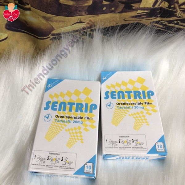 Tem Ngậm Sentrip 20 mg Từ Hàn Quốc – Chỉ Ngậm Là CỨNG LÂU MẠNH MẼ hơn